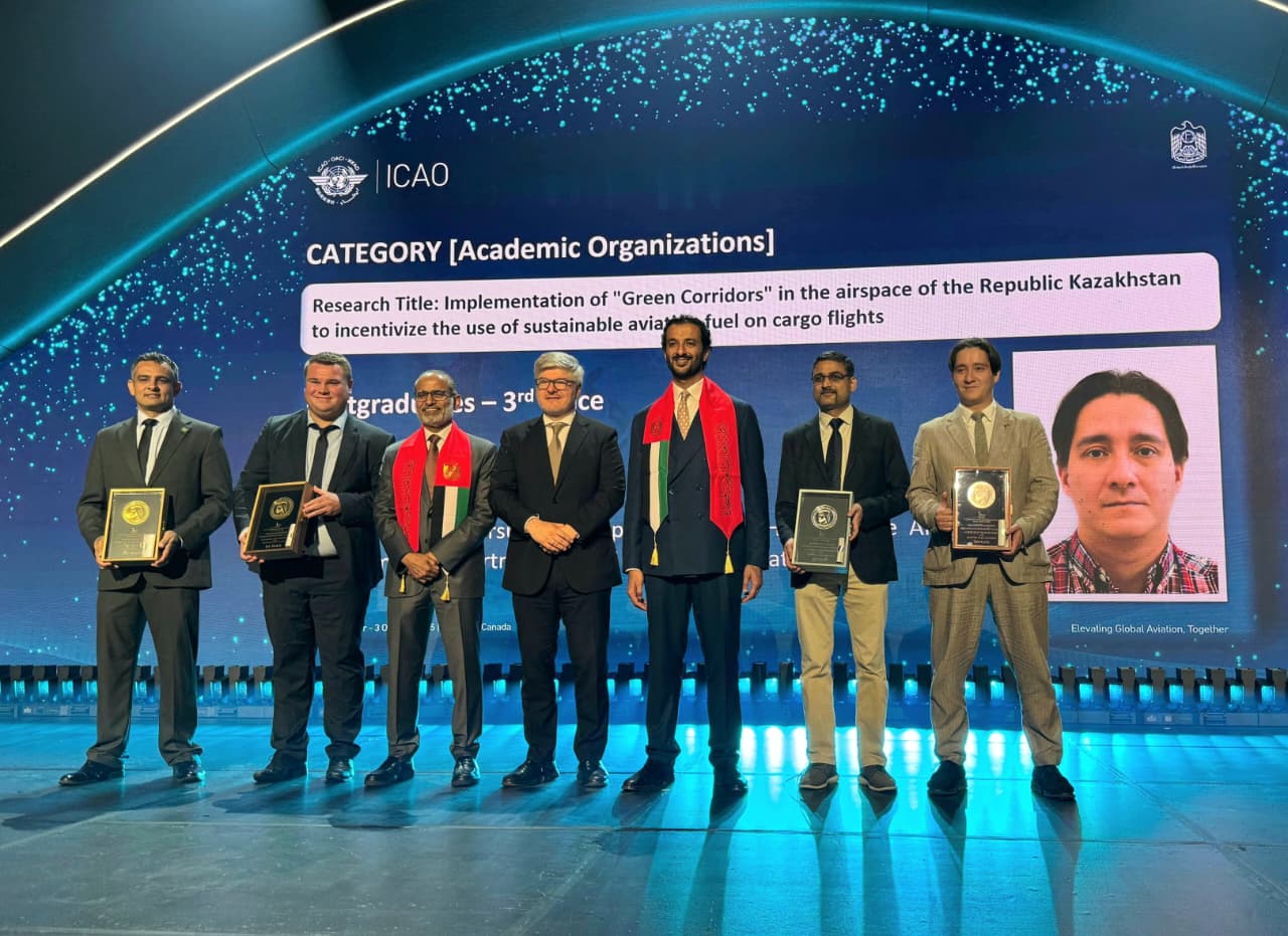 Kazaeronavigatsia Recognized Among World’s Top Innovators in Sustainable Aviation